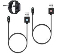 2 Pezzi Caricatore Universale per Orologi Connessi 60cm, Cavo Ricarica Smartwatch Con Protezione Contro I Cortocircuiti 2,84mm Spaziatura Dei Contatti Del Caricatore Compatibile Con Vari Smartwatch