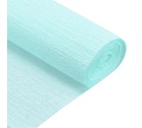 2 pezzi carta crespa 8ft x 20", azzurro per DIY decorazione