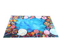 2 Pezzi Casa Caramelle Sfondo Decorativo Per Camera Bambini