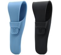 2 pezzi Case da viaggio per rasoio in silicone Cover Cover Razor Cover Safety