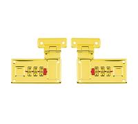 2 pezzi cassetta degli attrezzi Hasp, valigie bagagli con serratura a combinazione, accessori di ricambio 3 cifre serratura a combinazione