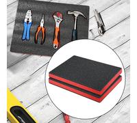 2 pezzi cassetta utensile inserti in schiuma fogli di schiuma per trasporto