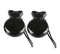 2 pezzi Castanets spagnoli con stringa tradizionale flamenco castanets legno percussioni Orff strumento musicale facile da suonare strumento a percussione manuale per principianti e professionisti