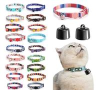 2 Pezzi Cat Tracker - Localizzatore GPS in Tempo Reale for Gatti - Funziona con iOS/Android - Nessun canone mensile - Collare Riflettente for Gatti - Dispositivo di localizzazione GPS(L)