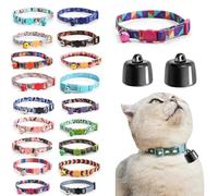 2 Pezzi Cat Tracker - Localizzatore GPS in Tempo Reale for Gatti - Funziona con iOS/Android - Nessun canone mensile - Collare Riflettente for Gatti - Dispositivo di localizzazione GPS(K)