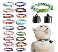 2 Pezzi Cat Tracker - Localizzatore GPS in Tempo Reale for Gatti - Funziona con iOS/Android - Nessun canone mensile - Collare Riflettente for Gatti - Dispositivo di localizzazione GPS(O)