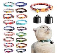 2 Pezzi Cat Tracker - Localizzatore GPS in Tempo Reale for Gatti - Funziona con iOS/Android - Nessun canone mensile - Collare Riflettente for Gatti - Dispositivo di localizzazione GPS(H)