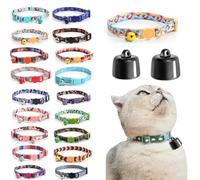 2 Pezzi Cat Tracker - Localizzatore GPS in Tempo Reale for Gatti - Funziona con iOS/Android - Nessun canone mensile - Collare Riflettente for Gatti - Dispositivo di localizzazione GPS(A)