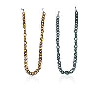 2 Pezzi Catena Di Occhiali Acrilici, Occhiali Alla Moda Catena Sospesa, Forniture Di Decorazione Di Occhiali.