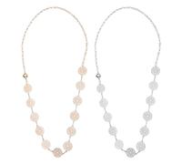 2 Pezzi Catena Vita Donna in Lega di Zinco, Stile Punk per Jeans | Feste e Uscite Casual, Mantiene la Lucentezza, Comoda da Indossare, Accessorio Chic e Individuale