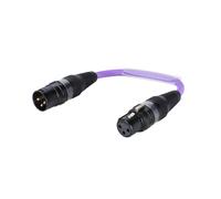 2 pezzi - Cavo Adattatore XLR(M)/XLR(F) SOMMER CABLE con Ground Lift - Nero
