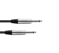 2 pezzi - Cavo Altoparlanti PSSO 2x2.5 mm² Jack 1,5m Nero - Alta Qualità Made