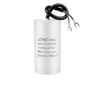 2 pezzi CBB60 condensatore di marcia del motore 450VAC condensatori di avvio della pompa 'acqua avvio della lavatrice 3uF-80uF(450V10UF)