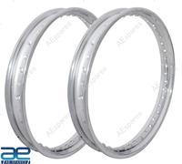 19" Cerchi In Acciaio 40 Fori Per Royal Enfield 350cc Classic Set 2