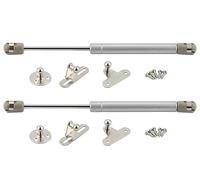 2 Pezzi Cerniera Cucina Armadio Guardaroba Porta Molla Idraulica Puntone a Gas a da 10 Pollici di Supporto for Sollevamento,20N~150N(30N)