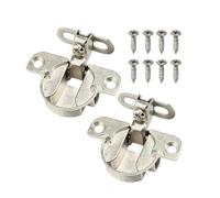 2 Pezzi Cerniera Da 97 Gradi Pannello Laterale Montaggio Piatto Bury In Lega Di Zinco For Porta Scorrevole For Mobili Ferramenta For Della Mobilia Facili Da Installare