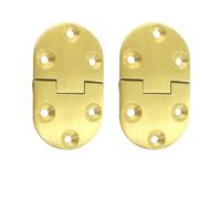 2 Pezzi Cerniera in Rame e Ottone da 3,0mm a 90 Gradi per Porte | Pieghevole con Molla, Apertura Fluida e Attrito Ridotto, per Ante Armadio, Pareti Interne e Hotel