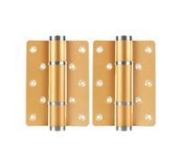 2 Pezzi Cerniera Invisibile For Porta Chiusura Automatica Cerniere For Porte A Molla Armadi Hardware Buffer Idraulico Chiudiporta Automatico Silenziosa Facili Da Installare(Gold)
