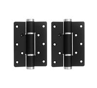 2 Pezzi Cerniera Invisibile For Porta Chiusura Automatica Cerniere For Porte A Molla Armadi Hardware Buffer Idraulico Chiudiporta Automatico Silenziosa Facili Da Installare(Black)