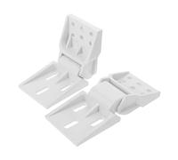 2 Pezzi Cerniere For Porta In Plastica Di Ricambio For Frigorifero For Congelatore Da Cucina Design Pieghevole Regolabile Durevole Facile Da Usare A Prova Di Umidità