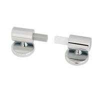 2 pezzi cerniere for WC con chiusura ammortizzata cerniera for sedile sostituzione for coperchio contemporaneo connettore di fissaggio accessori parti per Tavoletta WC