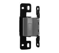 2 pezzi cerniere senza giunzioni for porte segrete for pieghevoli for nascoste for impieghi gravosi ferramenta for for bagno Per Porte Pieghevoli(Grey)