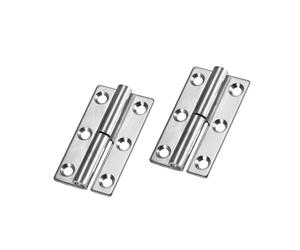 2 pezzi cerniere sinistra per giunto scorrevole porta cancello 64mm