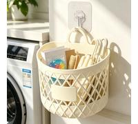 2 pezzi Cestini da appendere, Scaffale da appendere multifunzionale, Cestino per oggetti vari, Salva spazio, Adatto per camera da letto, soggiorno, bagno, cucina, Accessori essenziali per il bagno, St