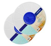 2 pezzi che mescolano la ciotola anti -splash cover di plastica Whenk Cover