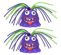 2 pezzi che tirano i capelli urlando mostro giocattolo 6 suoni antistress divertente giocattolo urlo per bambini adulti