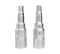 2 Pezzi Chiave a Gradini Universale 1/2" - 5 Livelli (10-21 mm), Ideal per Riscaldamento, Idraulico & Fai da Te, Svita Radiatori