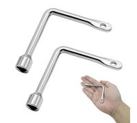 2 Pezzi Chiave Triangolare Metallo, Chiave Triangolare Cassetta Universale Contatore Per Armadio Elettrico, Contatori Elettrici, Contatori Dell'Acqua, Chiave Quadrata Contatore