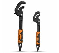 2 Pezzi Chiave Universale Regolabile Multiuso per Officina, Idraulici,