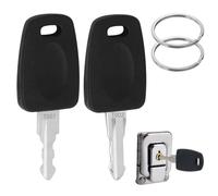 2 Pezzi Chiavi Compatibili Per TSA, 007&002, Chiave di Viaggio, Per Valigia Chiavi di Blocco Tsa Bagagli, Chiave di Soccorso per Lucchetto Valigia Lucchetto Tsa Valigia Aereo Multifunzionale