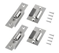 2 Pezzi Chiusure a Rullo per Porte Nascoste Chiusura a Scomparsa Chiusure a Sfera a Rullo Con Viti per Porte Di Cucine Camere da Letto Bagno