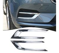 2 pezzi Chrome anteriore fendinebbia copertura della lampada trim adatto per Volvo XC60 2018-2023 argento plastica ABS fendinebbia decorazione accessorio auto