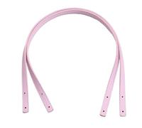 2 Pezzi Cintura Borsa Staccabile Larghezza 1,2Cm Borsa In Pelle Pu Fascia Manico Cinturino Modello Lichee Accessori Di Ricambio Fai Da Te, Rosa, Taglia unica