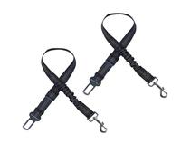 2 Pezzi Cintura di Sicurezza Cane Auto per BMW 3 Series M3 Competition,Elastico Cintura Cane Auto,Imbracatura Regolabile con Attacco 360°,A/Black