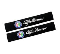 2 Pezzi Cintura di Sicurezza Copertura Auto per Alfa Romeo Stelvio 2017-2021 2022, Belt Padding Covers Interni Accessori Copri Cintura di Sicurezza Auto,33mm