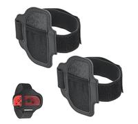 2 Pezzi Cinturini per Gambe Compatibile con Sports Play Soccer/Ring Fit Adventure Game, Cinturino Appiccicoso Regolabile Cinturini per Gambe Compatibile con Nintendo Switch Sports Play per Nero