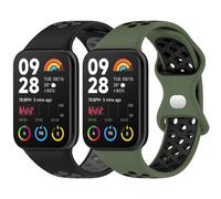 2 Pezzi Cinturino Compatibile con Xiaomi Redmi Watch 6/5/4 & Xiaomi Mi Band 10
