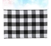 2 pezzi classico motivo a quadri hotel ristorante banchetto panno tovaglietta