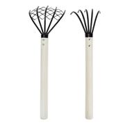 2 pezzi Claw a mano rastrella da 5 artigli rastrellano utili guscio di