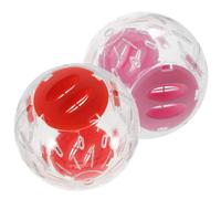 2 pezzi Clear Caster Ball Crucolette Dwarf Exercing Ball Balfall Hamster Toy