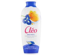Cléo- Bagnoschiuma Idratante Fiori di Iris e Nettare di Miele, Bagno Schiuma Profumato Elasticizzante Riequilibrante Detergente Delicato per Pelle Morbida, Bagnodoccia Dermatologicamente Testato 750ml