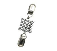 2 pezzi clip for maglione vintage for scialle retrò for cardigan mantello camicia spilla chiusura for abito da ragazza sciarpa del capo(Type-9)