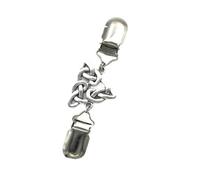 2 pezzi clip for maglione vintage for scialle retrò for cardigan mantello camicia spilla chiusura for abito da ragazza sciarpa del capo(Type-11)