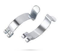 2 Pezzi Clip per Filtro dell'Aria per Auto, Clip per Coperchio del Filtro dell'Aria in Metallo Morsetto a Molla per Coperchio della Scatola dell'alloggiamento Accessori per Auto