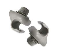 2 pezzi Clip universali per aletta parasole auto, supporto con gancio, fermagli per aletta parasole, ganci per parasole, clip di fissaggio di ricambio compatibili con Honda 98-07 Accord 96-04 Civic 07