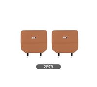 (2 pezzi Cognac-N) 2 pezzi Tappetino protettivo anti-shock per sedile auto per Hyundai Sonata Elantra